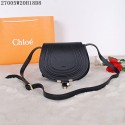 High Quality Replica Chloe mini shoulder bags calf leather 27005 black JH08964lk70