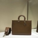 Imitation 1:1 Dior SOFT CALFSKIN BAG C9255 Brown JH07031qd57