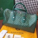 Imitation AAAAA Goyard Canvas Travel bag 6958 green JH06644Af81