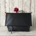 Imitation Best Celine calf leather Shoulder Bag 90054 black JH06045gt75