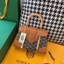 Imitation High Quality Goyard mini saigon tote bag 55632 brown JH06631dN21