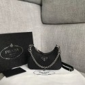 Imitation Hot Prada Re-Edition 2005 nylon mini shoulder bag 1BH203 black JH05056CQ60