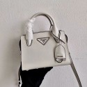 Imitation Prada Saffiano leather mini-bag 2BA269 White JH04997qN69