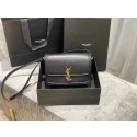Imitation SOLFERINO MEDIUM SATCHEL IN BOX SAINT LAURENT LEATHER Y63435 black JH07746cg47