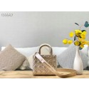 Knockoff 1:1 LADY DIOR MY ABCDIOR BAG gold Cannage Lambskin M0538O JH06810Pf97