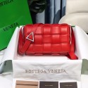 Knockoff AAAAA Bottega Veneta PADDED CASSETTE BAG 591970 RED JH09177bP60
