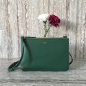 Knockoff AAAAA Celine Original Leather mini Shoulder Bag 55420 green JH06227bP60