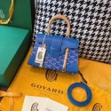 Knockoff High Quality Goyard mini saigon tote bag 55632 blue JH06626xB29