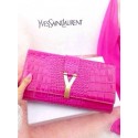Knockoff Yves Saint Laurent new model clutch 30260 plum JH08372Tm92