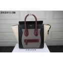 New 2015 Celine Collection 3308 dark gray&purplish red&black&off white JH06598Dx33