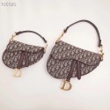 Replica 1:1 Dior SADDLE BAG CANVAS M0446 Wine JH07404YC47