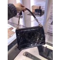 Replica 1:1 Fendi KAN I F PU tote bag 8BT284A black JH08584YC47