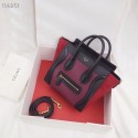 Replica CELINE NANO LUGGAGE BAG IN LAMINATED LAMBSKIN 168243-1 JH05946Ha32