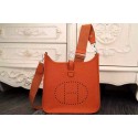 Replica Cheap Hermes evelyne hot style original leather H1188 orange JH01747EJ51