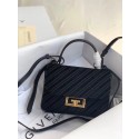 Replica Luxury Givenchy Calfskin tote 0171 black JH09017hA88