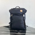 Replica Prada Re-Nylon backpack 2VZ135 black&orange JH05090kq23