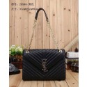 Yves Saint Laurent hot style shoulder bag 26584 black JH08384zr86