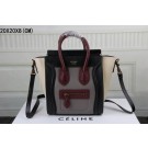 2015 Celine classic 3308 gray&black&purplish red&off white JH06475Aa30