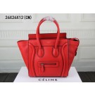 2015 Celine top quality litchi grain 3308-1 red JH06466Fs54