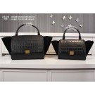 2015 Celine trapeze tote bag 6608 black JH06352pT90