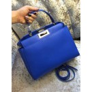 2015 Fendi calfskin leather 30340 blue JH08783DW49