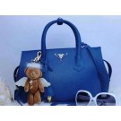 2015 Prada tote bag 2278 Blue JH05721mD58
