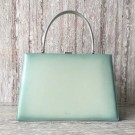 AAA CELINE MEDIUM CLASP HANDBAG IN BOX CALFSKIN WITH PATINA 180923 light green JH06076bB27