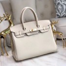 AAA Hermes original Epsom Leather HB35O cream&gold Metal JH01242im52