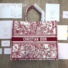 AAAAA DIOR BOOK TOTE BAG TOILE DE JOUY M1286ZT pink JH07321hr50