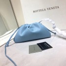 AAAAA Imitation Bottega Veneta Nappa lambskin soft Shoulder Bag 98057 light blue JH09227wA64
