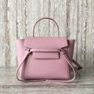 AAAAA Imitation Celine NANO BELT BAG IN GRAINED CALFSKIN 99970 pink JH06068QQ66