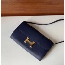 AAAAA Imitation Hermes Constance to go mini Bag H4088 royal blue JH01197wA64