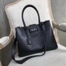 AAAAA Knockoff Prada Leather handbag 1BG148 black JH05378qN39