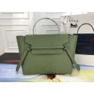 Best Replica Celine Belt Bag Original Leather Medium Tote Bag A98311 green JH06092sm35