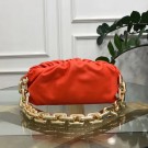 Bottega Veneta THE CHAIN POUCH 620230 ORANGE JH09138KY38