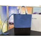Celine CABAS Tote Bag 3365 Blue with black JH06279EW49