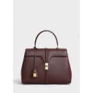 CELINE MEDIUM 16 BAG IN SATINATED CALFSKIN 187373 BROWN JH05981aT18