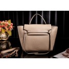 Celine Small Belt Bag Original Litchi Leather 3346 Light Khaki JH06353sj48