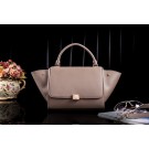 Celine Trapeze Bag Original Leather 3342 Khaki JH06361QX19