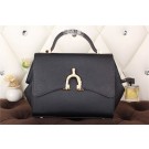 Cheap Hermes kelly 35CM stirrup top handle bag 30560 black JH01758Ky58