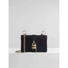 Chloe Original Crocodile skin Leather Bag 3S068 Black JH08840YR22