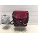 Copy Chloe Faye original suede leather Backpack C4756 wine JH08907nY30