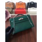 Copy Hermes Mini Kelly Tote Bag Epsom leather 1707 green JH01540nS53