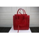 Fake 2015 Celine classic original crocodile 3341 red JH06537TR19