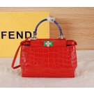 Fake 2015 Fendi new model original crocodile 6033 red JH08827SY47