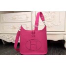 Fake Best Hermes evelyne hot style original leather H1188 rose JH01742zZ68