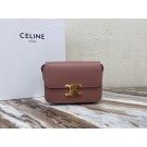 Fake Celine MINI FOLCO BAG CANVAS CL01503 pink JH05847Qo74
