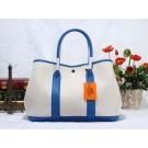 Fake Copy Hermes Garden Party waterproof fabric PD36 blue JH01815UW33