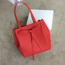 Fake Replica 2015 Celine new model litchi grain shopping bag 2208 red JH06425Ml87