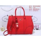 Fashion 2015 Prada new model original leather 2830 red JH05730Rn14